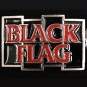 Black Flag Belt Buckle