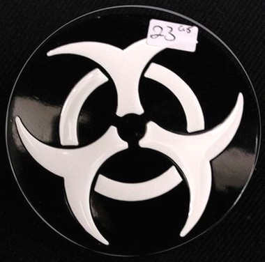 2" BUCKAROO BANZAI INSTITUTE Logo Metal Belt Buckle BZBB-01B Bronze 