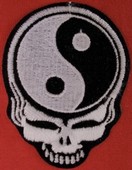 Yin Yang Skull patch