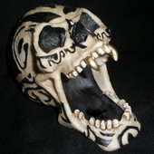skull ashtray