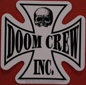 Doom Crew Sticker