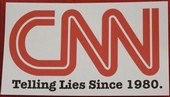 CNN Telling Lies Sticker