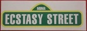 Ecstacy Street Sticker