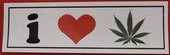 I Heart Pot Sticker