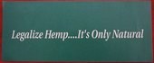 Legalize Hemp Sticker