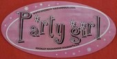 Party Girl Sticker
