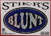 Blunt Sticker