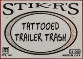 Trailer Trash Sticker