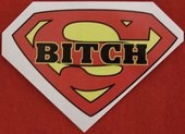 Super Bitch Sticker